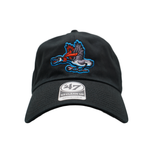 Beloit Sky Carp 47 Home Black Clean Up Hat