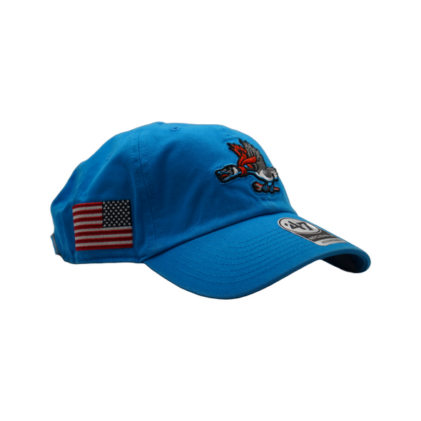 Beloit Sky Carp 47 Brand Glacier Blue Heritage Clean Up Hat