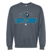 Beloit Sky Carp Dark Heather Softstyle Crewneck Sweatshirt