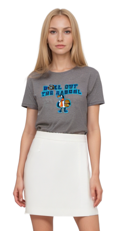 Beloit Sky Carp Roll Out the Barrel Grey T-Shirt