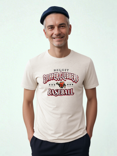 Wisconsin Supper Clubbers Oatmeal Tri-Blend Finley T-Shirt
