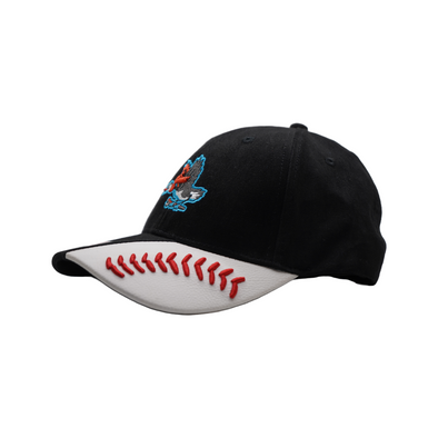Beloit Sky Carp Bimm Ridder Black Cotton Twill Youth Jersey Hat