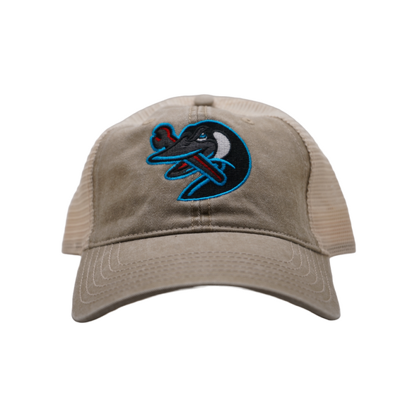 Beloit Sky Carp Wrench Stone Trucker Hat